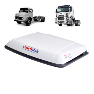 Climatizador de Ar Caminhão Mercedes 1113 608 1318 Ford Cargo 12v Chicote Longo Evolve - Climatizar