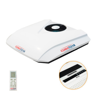 Ar-Condicionado para Caminhão Scania Mercedes Ford 24v Inverter 8.500 BTUs (Universal) - Climatizar
